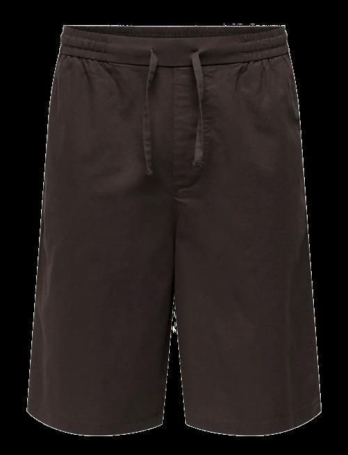 ONLY & SONS | Onsdaves Wide Cot Lin 0007 Shorts | M