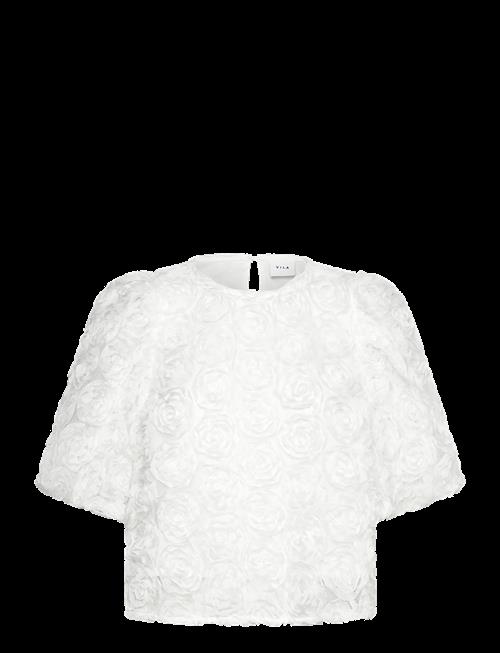 Vila | Viglory S/S O-Neck Top/Dc/Ka | 38