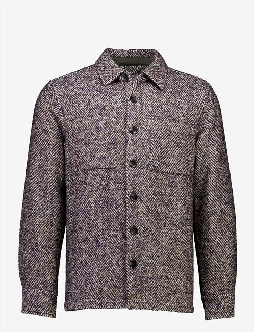 Lindbergh | Brushed Structure Overshirt | L