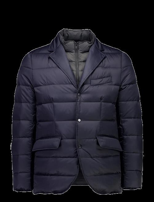 Lindbergh Black | Water Repellent Down Blazer | XXXL