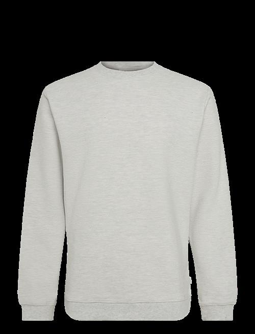Lindbergh | Mixed Structure O-Neck | L