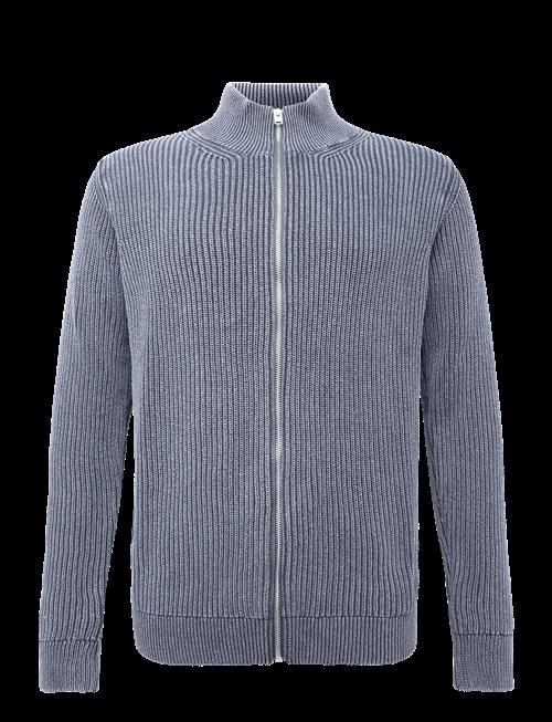 Lindbergh | Acid Wash Full Zip | L