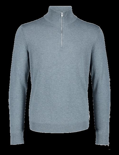 Lindbergh | Soft Viscose Blend Half Zip Sweater | XL