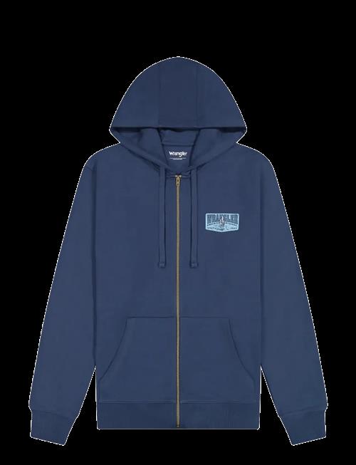 Wrangler | Graphic Zip Hoodie | XL x 00