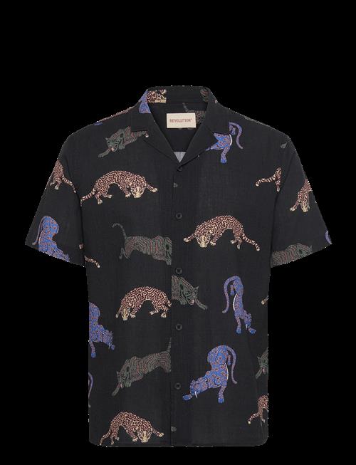 Revolution | Short-Sleeved Cuban Shirt | XL