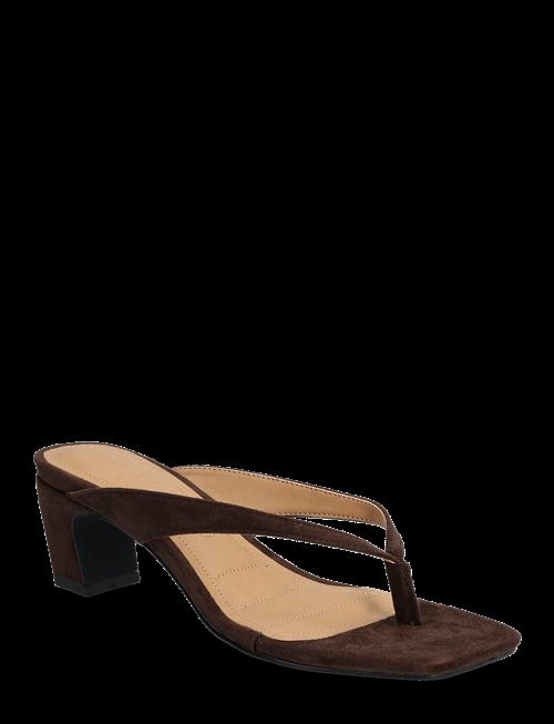 Bianco | Biaspice Toe Post Faux Suede | 40