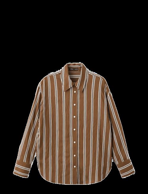 Mango | Striped Straight Shirt | S