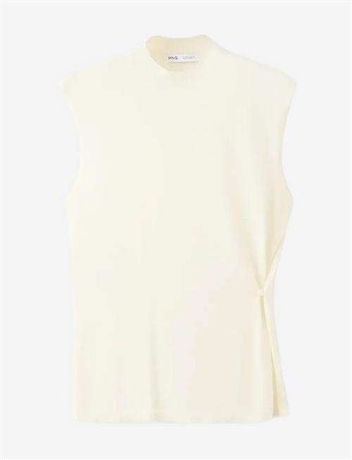 Mango | Side Gathered Knitted Top | M