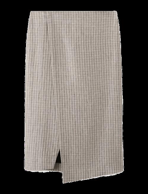 Mango | Check Wrap Skirt | 40