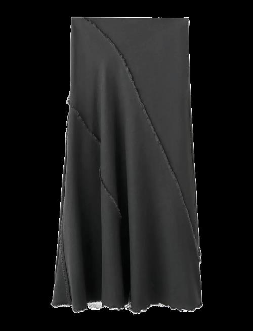 Mango | Long Skirt With Distressed Details | S