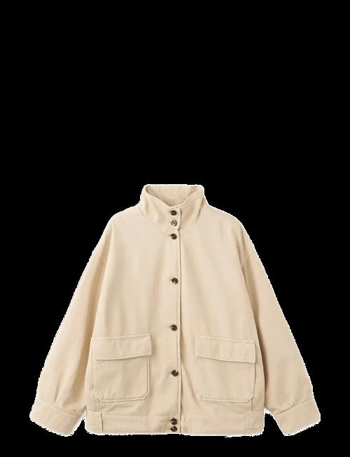 Mango | Denim Parka With A Stand-Up Collar | XS