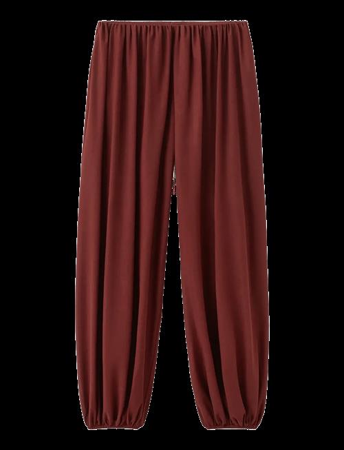 Mango | Mid-Rise Harem Pants | M
