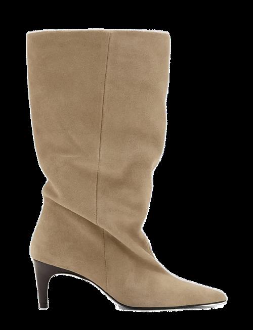 Mango | Slouchy Suede Ankle Boot | 36