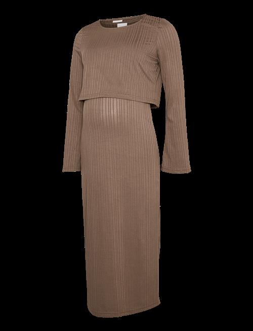Mamalicious | Mllucy June Ls 2In1 Jrs Midi Dress 2F | S
