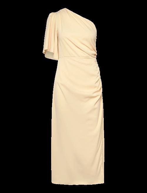 Bubbleroom | Ruched One Shoulder Midi Dress | 38