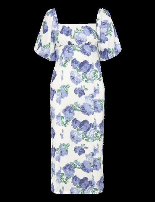 Bubbleroom | Volume Sleeve Midi Dress | XS