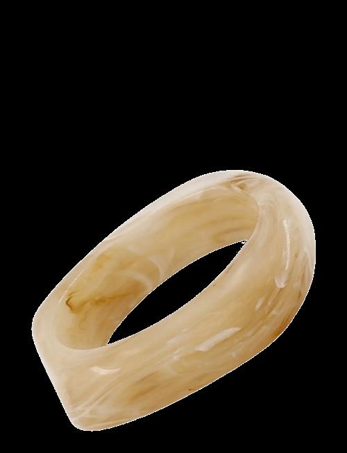 Bud To Rose | Gloss Resin Bracelet Brown | ONE SIZE