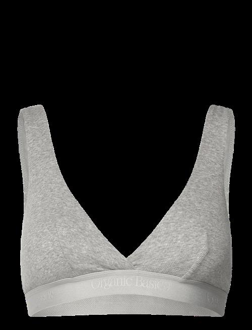 Organic Basics | Core Rib Plunge Bralette | S