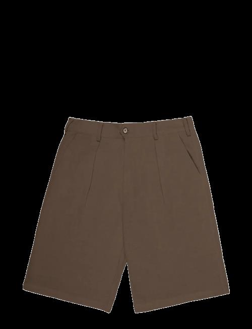 Prohibited | Podium Double Pleated Shorts Brown | L
