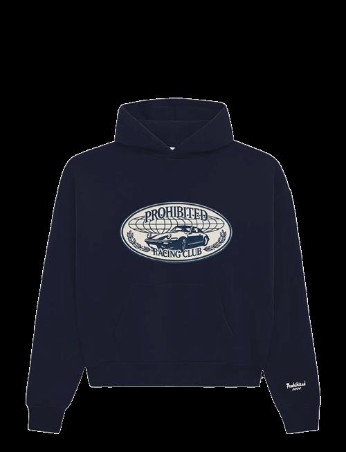 Prohibited | Racecore Hoodie Deep Blue | M