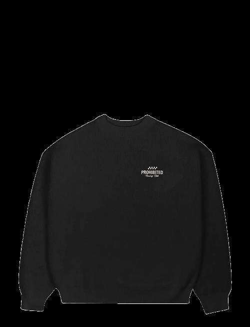 Prohibited | Vortex Knit Sweater Black | L