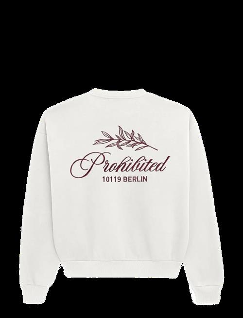 Prohibited | Pb Leaf Crew Neck Off-White | XXL