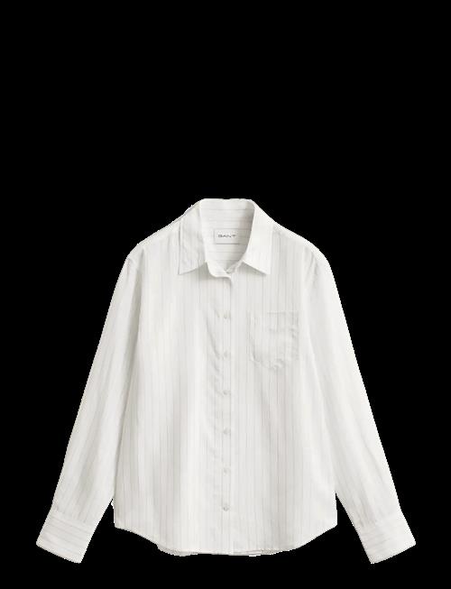 Gant | Pinstripe Back Fold Detail Shirt | 40