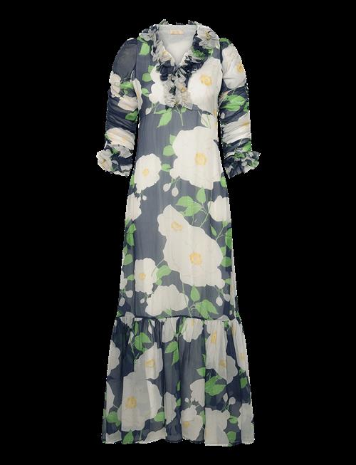 by Ti Mo | Organza Ruffle Dress | XS