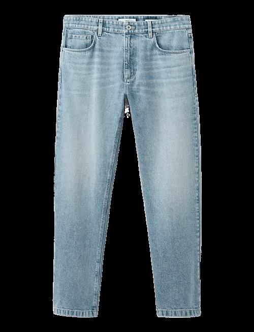 Mango | Straight Fit Cotton-Linen Jeans | 42