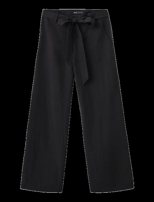 Mango | Lyocell Trousers With Belt | 34