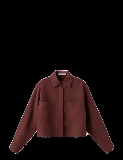 Mango | Pocket Lyocell Overshirt | XS