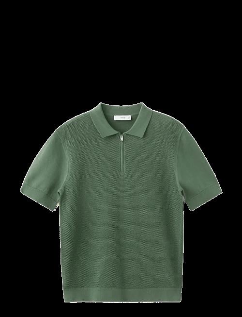 Mango | 100 Cotton Knitted Polo Structure | S