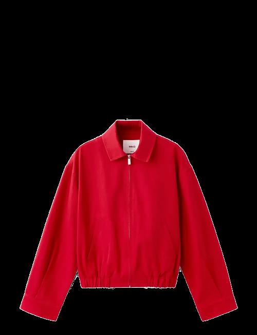 Mango | Bomber Jacket With Shirt Collar | M