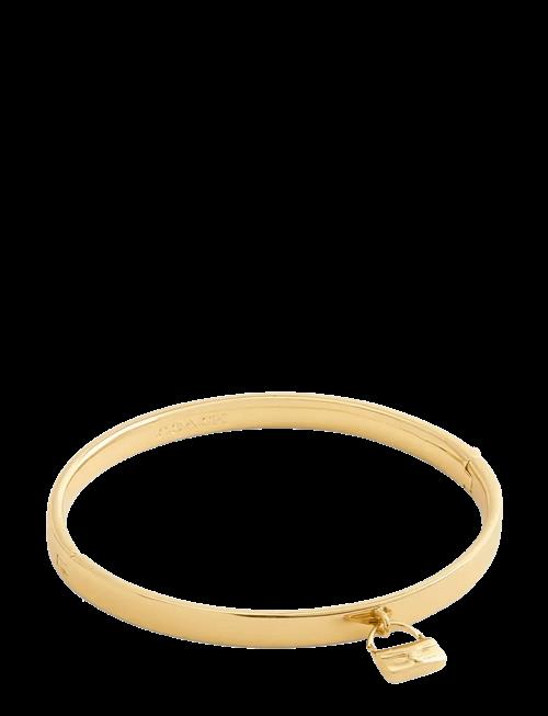 Coach Accessories | Co Br Tabby Charm Hinged Bangle | ONE SIZE