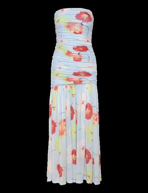Bardot | Solana Printed Mesh Maxi Dress | M