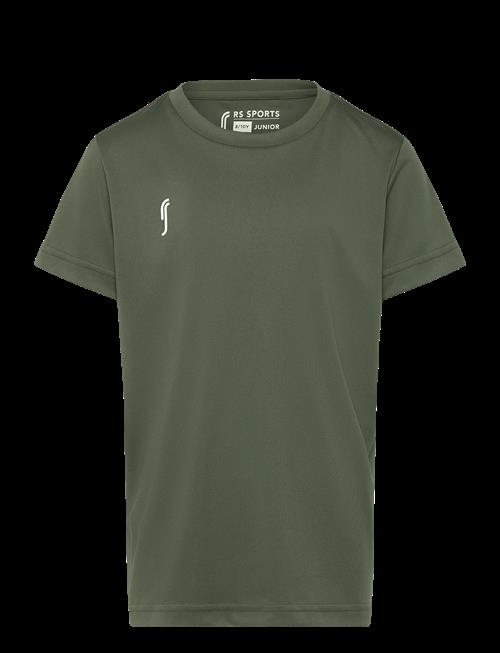 RS Sports | Jr Club T-Shirt (Club Collection) (Deep Green,12-14 Y,St) | 4-6