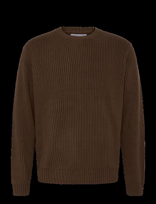 Organic Basics | Soft Knit Chunky Crewneck Sweater | XL
