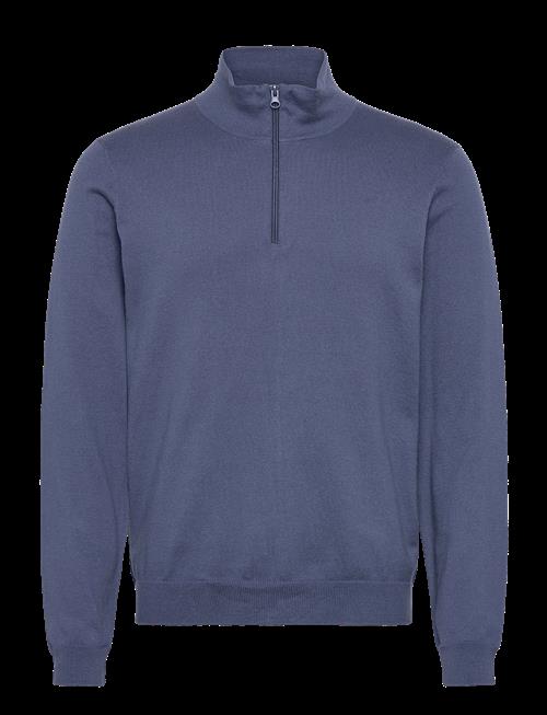 Organic Basics | Soft Knit Half Zip Sweater | M