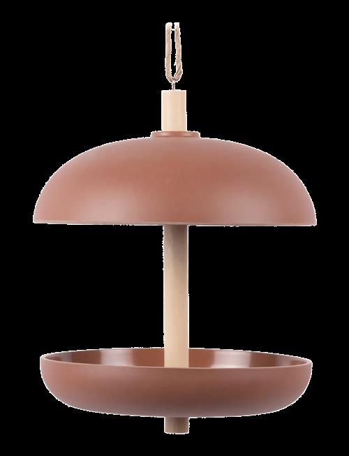 present time | Bird Feeder Unidad Iron Red | H 25CM