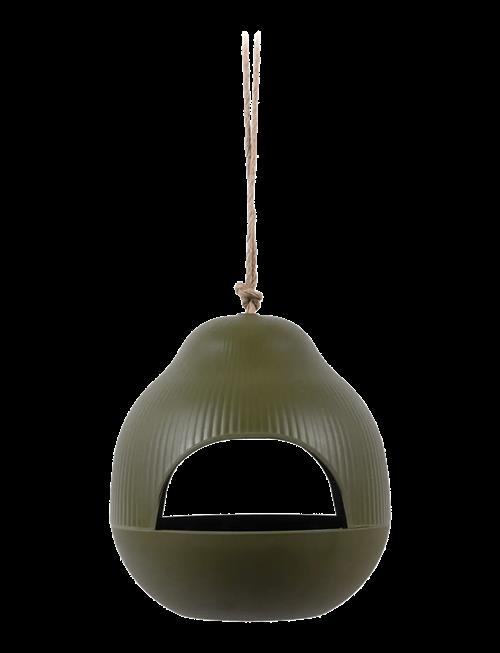present time | Bird Feeder Capullo Luxury Green | H 19CM