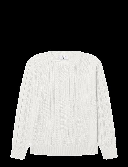 Grunt | Grurso Cable Ls Crew Knit | 148/164