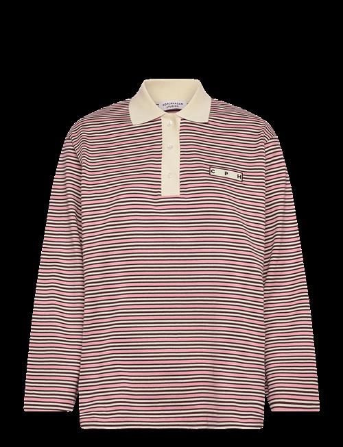 Copenhagen Studios | Cph Poloshirt 1 Cotton Blue Striped | XL