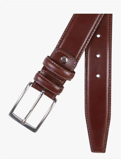 Portia 1924 | Black Leather Belt | 110 cm
