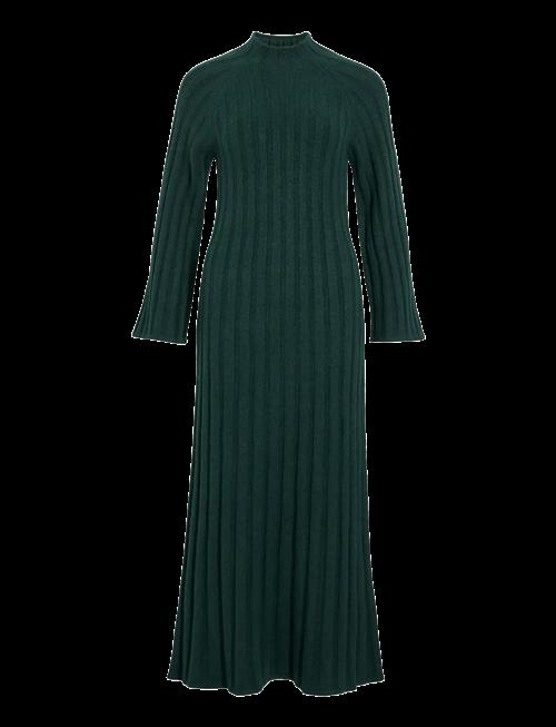 Vila | Vicleo Highneck L/S Ankle Knit Dress | S