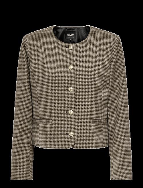 ONLY | Onlmaggie Check Jacket Otw | L