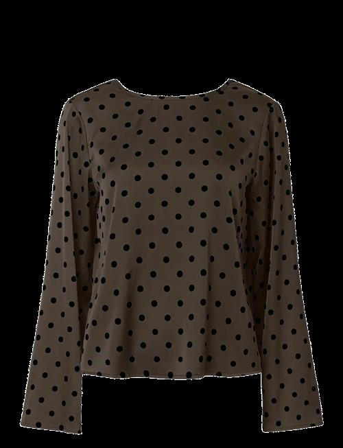 Pieces | Pcjytta Ls Satin Top Wvn D2D | XS