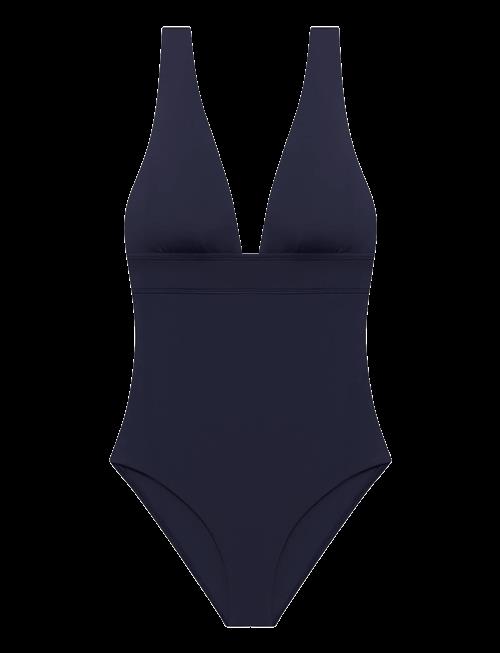 Lauren Ralph Lauren Swimwear | Lrl Bel Air Modern V-Neck Swimsuit | 42