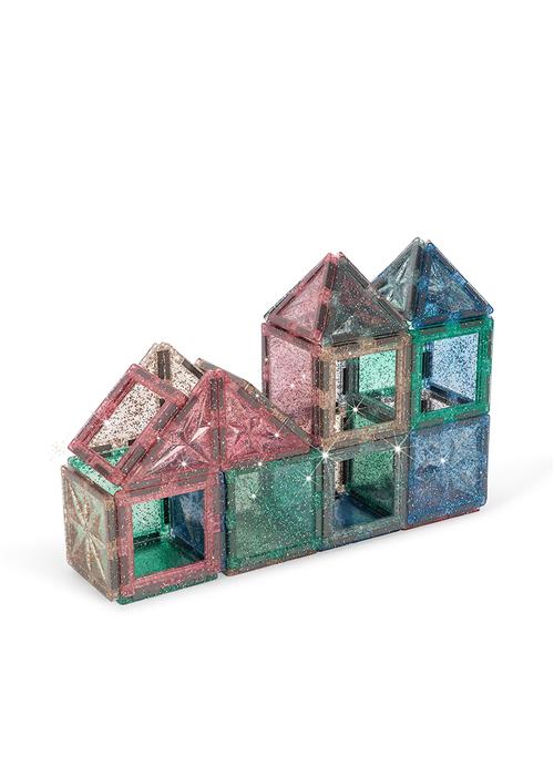 Konges Sløjd Magnetiske Fliser Glitter  Glitter-ONE SIZE  Hvid  One Size  Drenge, Piger