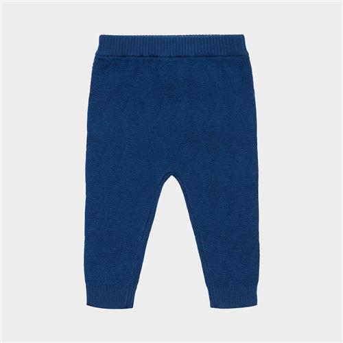 FUB Harlekin-bukser Til Babyer Deep Indigo  Deep Indigo 80 cm Uld Blå  80 cm  Drenge