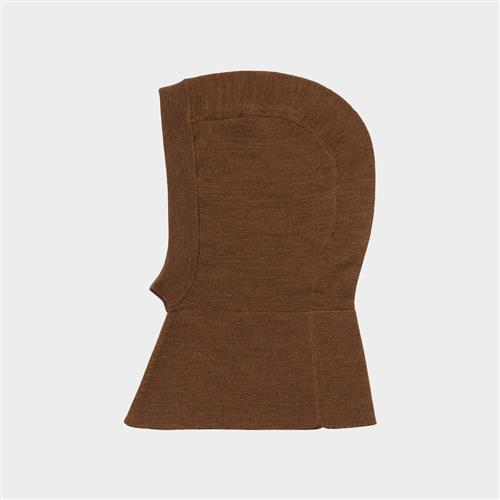 FUB Ekstra Fin Balaclava Hazel Melange  Hazel Melange 100/110 cm Uld Brun  100/110 cm  Drenge, Piger